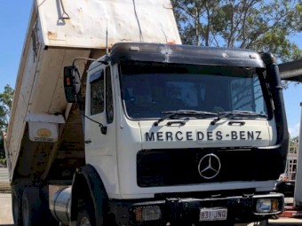 Tipper Truck - 1985 Mercedes 2222 Tandem Truck $16,000 + GST | Registered, COI til JUL | Ready for Work