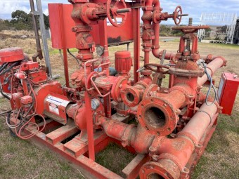 Diesel/Electric Pump Skid