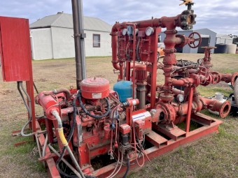 Diesel/Electric Pump Skid