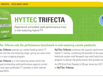 HYTTEC Trifecta Canola Poncho/Saltro