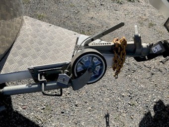 1980 Olympus del93a Deluxe 2 horse straight loader horse float