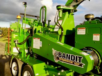 7/2017 BANDIT 18XP INTIMIDATOR 18XP 18" COMMERCIAL DIESEL WOOD CHIPPER