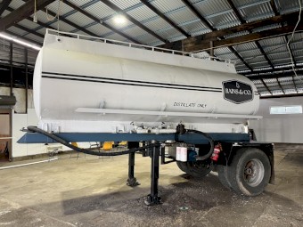 9850L diesel tanker trailer