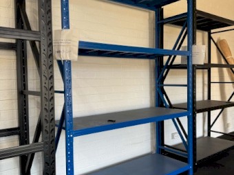 Mix Steel’s Heavy-duty Garage/Warehouse Shelving