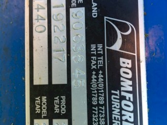 2019 Reach Flail Mower, Bomford Hawk Evo.