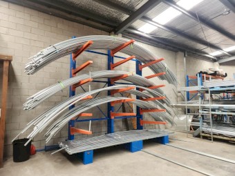 Bulk Clearance: 14 x Commercial Greenhouses (Polytunnels) + 5 x Frames (6x18m, 6x12m, 4x8m, 4x6m) 