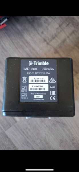 Trimble IMD600 controller & cables 