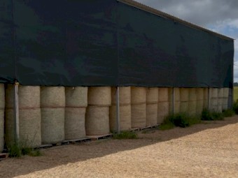 Endura Rhodes grass Round Bales