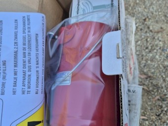 Greenhouse sulphur pots. Brand new. Never used. Still in boxes. Less than half price