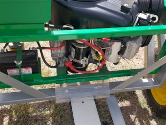 Lucas 10 inch timber mill, dedicated slabber, planner head, weatherboard adapter