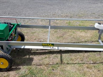 Lucas 10 inch timber mill, dedicated slabber, planner head, weatherboard adapter