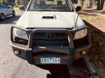 2009 Toyota HILUX 4x4 SR 3.0L Turbo Diesel Manual Single Cab - Cab Chasis