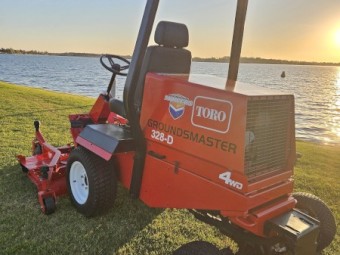 Toro 4x4 kubota diesel mower