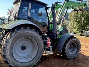 2017 deutz fahr m600 tractor