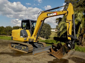 NEAR NEW 2024 XCMG XE55DA PLUS 6 TONNE TRACKED EXCAVATOR