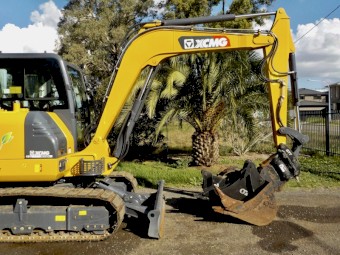 NEAR NEW 2024 XCMG XE55DA PLUS 6 TONNE TRACKED EXCAVATOR