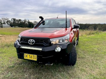2018 Toyota Hilux Rugged X Manual 4WD Dual Cab Ute