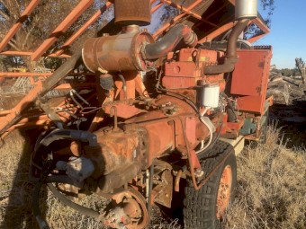 International 6 Cylinder Noise Engine d358