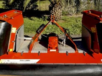 Late model 11/2018 Trimax Stealth S3 340 PTO Folding-Winged Wide-Area Slasher/mower