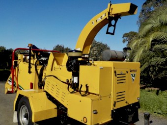 Late model Vermeer BC1200XL Commercial Diesel Wood Chipper