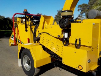 Late model Vermeer BC1200XL Commercial Diesel Wood Chipper