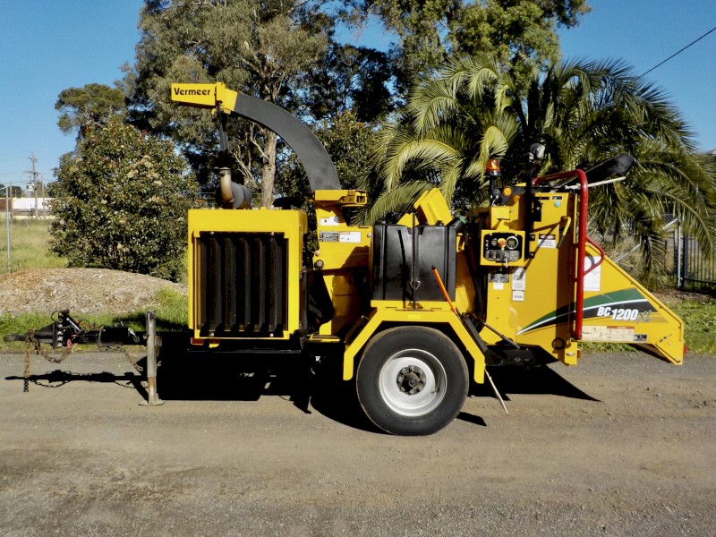 Late model 09/2018 VERMEER BC1200XL Commercial Diesel Wood Chipper