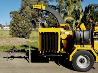 Late model 09/2018 VERMEER BC1200XL Commercial Diesel Wood Chipper
