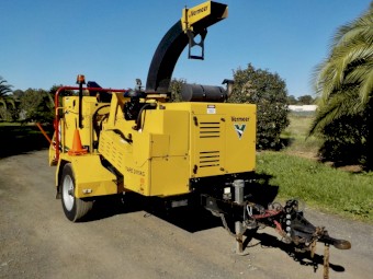Late model 09/2018 VERMEER BC1200XL Commercial Diesel Wood Chipper