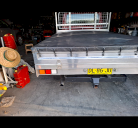 Aluminium Single Can Landcruiser Tray