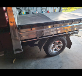 Aluminium Single Can Landcruiser Tray