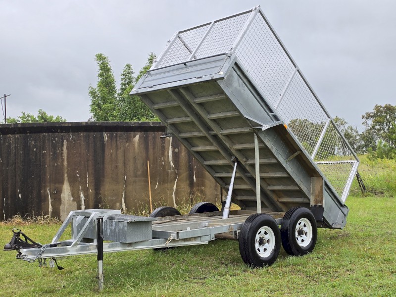 4.5T Gal Tipper Box Trailer #No GST#