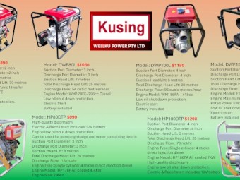 Diesel Water Transfer & Trash Pumps - From $890