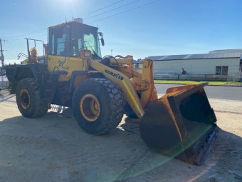 Komatsu WA380-6 scales and printer