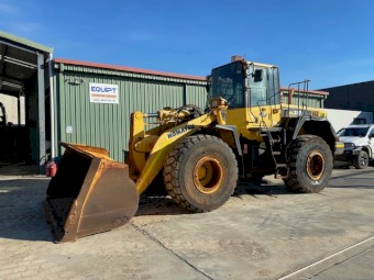 Komatsu WA380-6 scales and printer