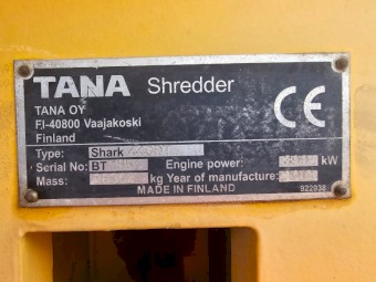 Tana 440DT Shredder