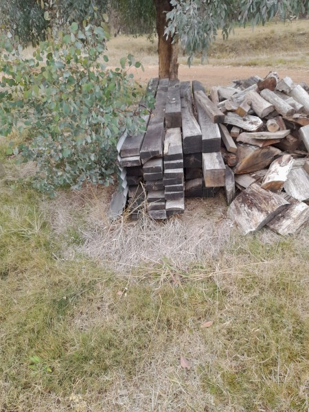 Yellow Box Posts and Rails