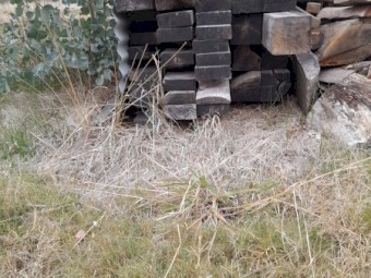 Yellow Box Posts and Rails