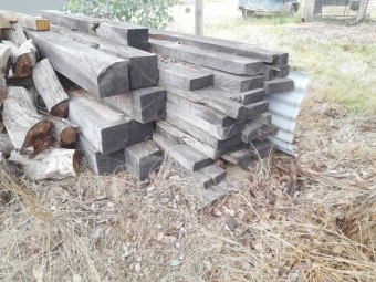 Yellow Box Posts and Rails