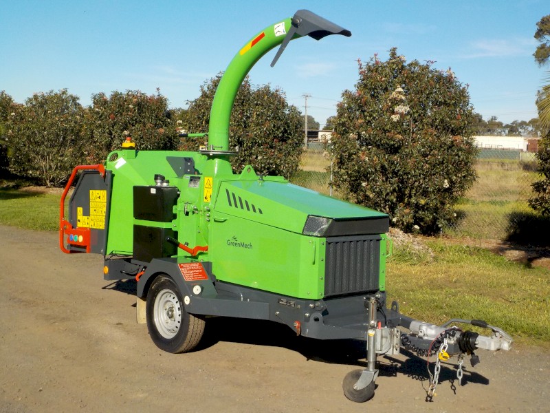 10/2017 GREENMECH ARB200 6" COMMERCIAL DIESEL MOBILE WOOD CHIPPER