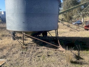 Grain Field Bin