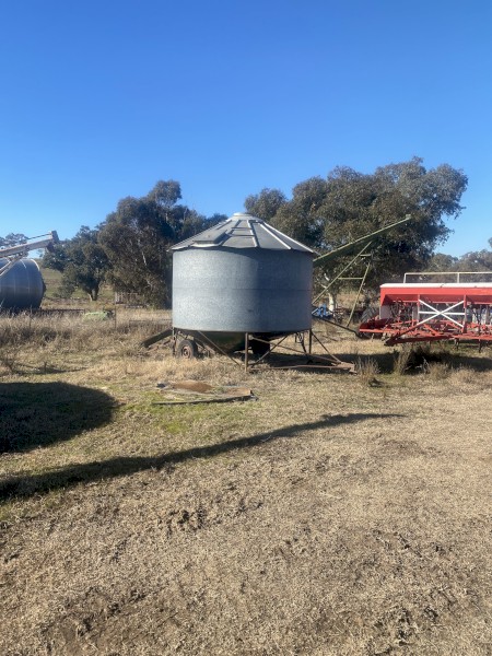 Grain Field Bin