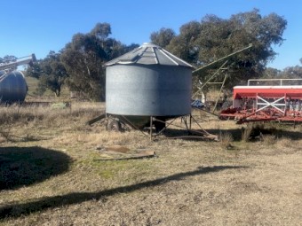 Grain Field Bin