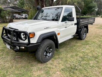 2024 Toyota Landcruiser V8 GXL Single Cab Ute