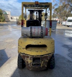 Hyster Forklift H2.50DX with Cascade Turnafork