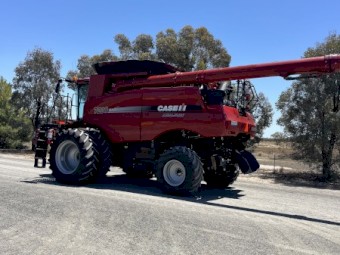 2013 Case 7230 and FD 140 front and trailer
