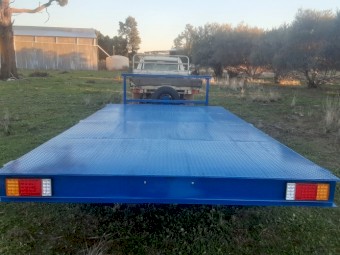 3.5 Ton flat top trailer 4.8m x 2.4m built to last 