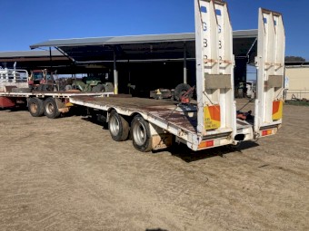 Gippsland Body Builders Bogey Pig Plant Trailer
