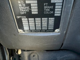 2002 Isuzu Giga Custom 6x4