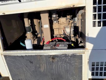 Compair Q125 125CFM Diesel Rotary Screw Compressor + Hose Reel & Blowgun