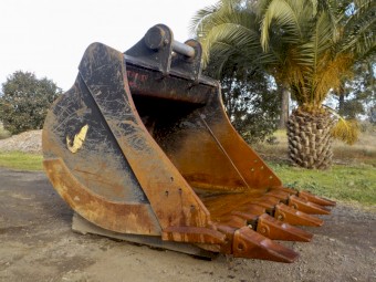  3/2023 As New Super Heavy Duty SBA 30 Tonne 1420mm GP Excavator Bucket